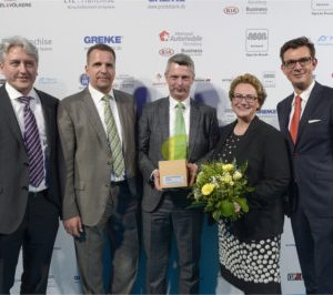 DFV Green Franchise Award 017 - TeeGschwendner Thomas Anslinger Alexander Mehnert Beate Schaaf