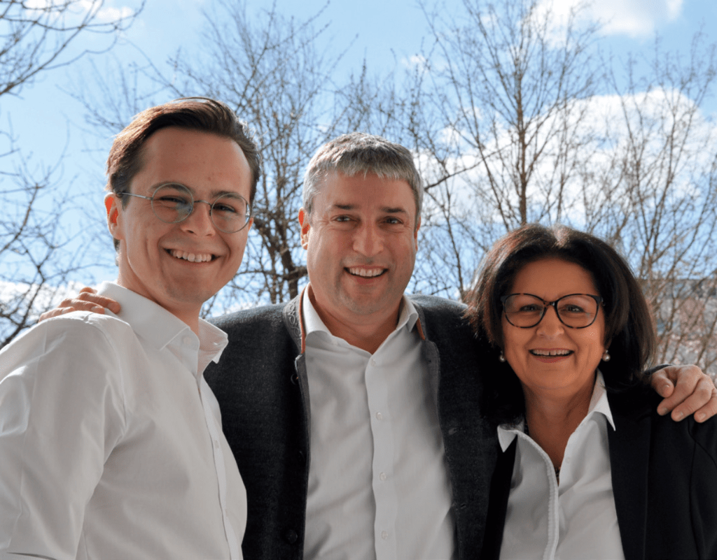 Nachloge-Team Thomas Martin, Martin und Isolde Lederbauer