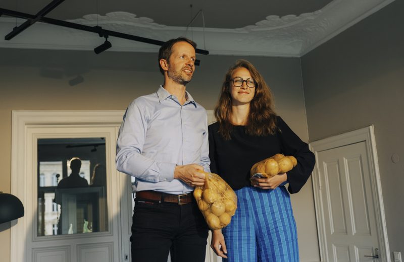 Dr. Robert Gerlach und Nina Mannheimer, Mitgründer der Klim GmbH, nominiert in der Kategorie StartUp. 