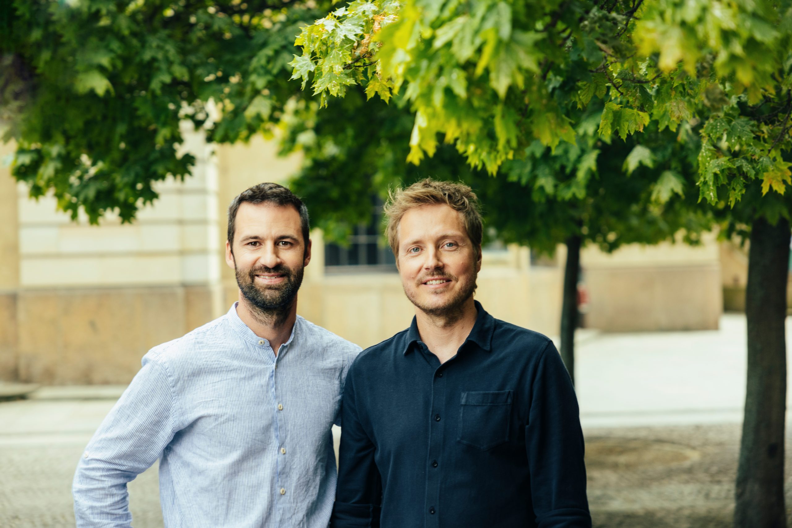 Florian Kiener und Stefan Walter, Gründer der happybrush GmbH, nominiert in der Kategorie Aufsteiger.