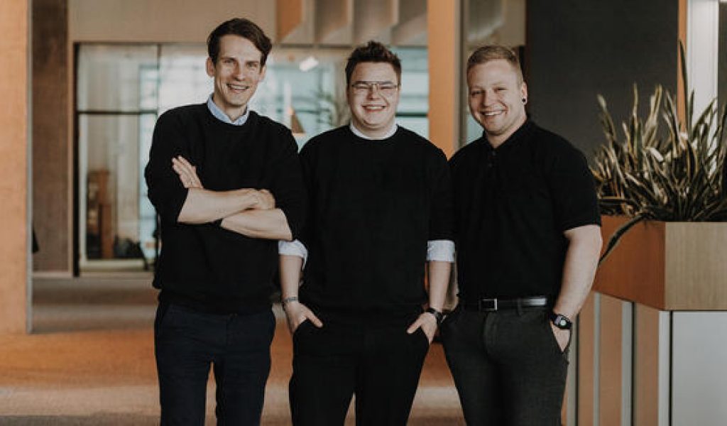 Zepta-Gründer Martin Cirillo-Schmidt, Lukas Deuscher und Nick Leiding (v.l.n.r.)